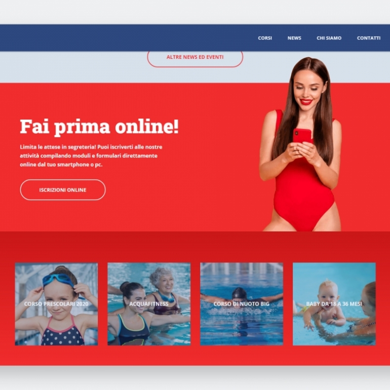 Ecommerce per acquisti dei servizi online