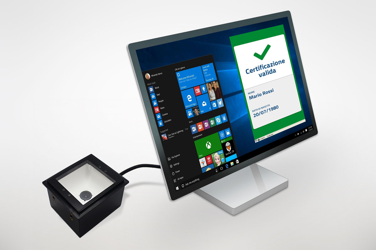 Foto di Software Windows per la verifica del Green Pass 